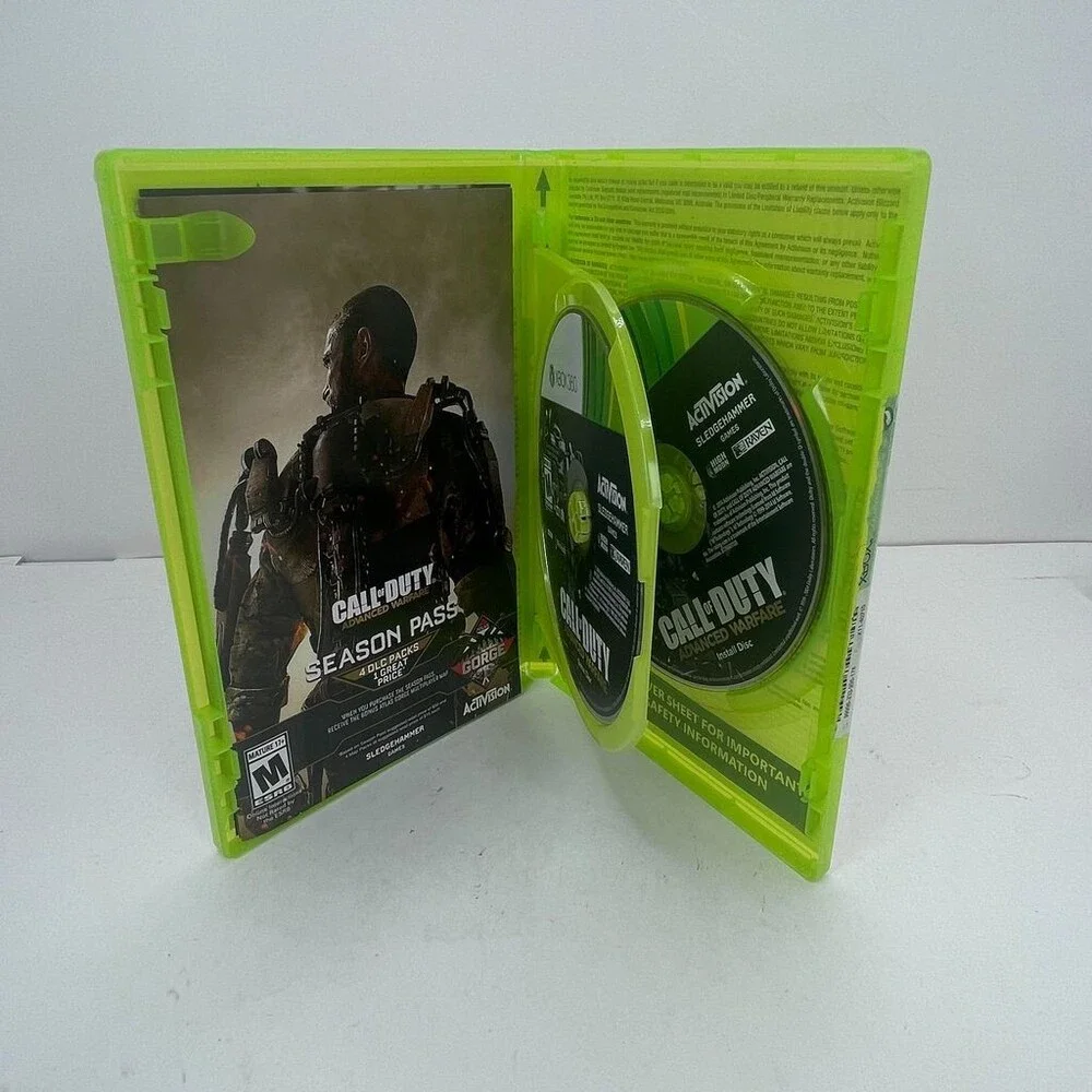 Call of Duty: Advanced Warfare Day Zero Edition (Xbox 360, 2014) No Manual